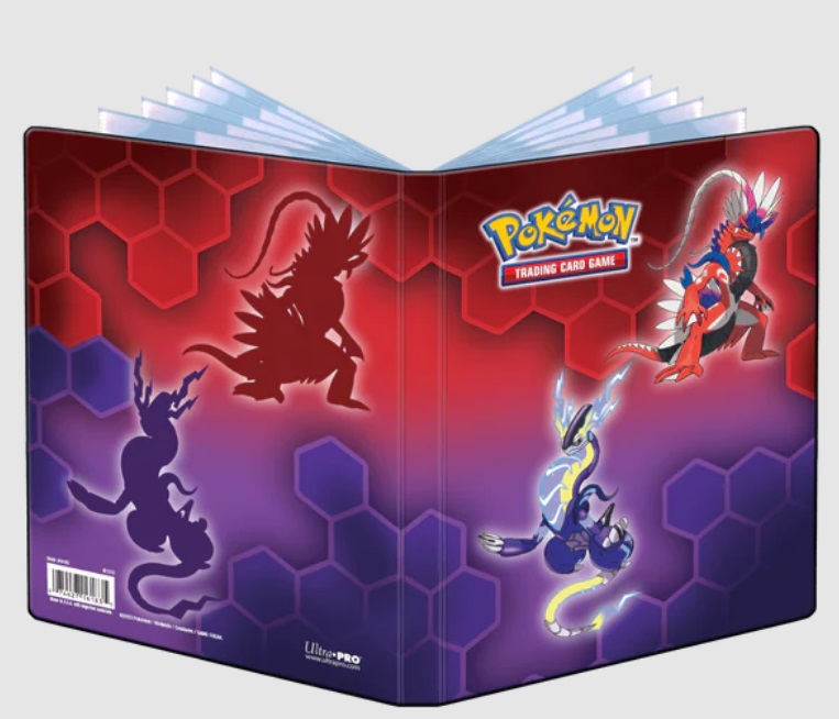 Ultra Pro Pokemon 4-Pocket Portfolio (2 Oversized pockets) -  Miraidon & Koraidon